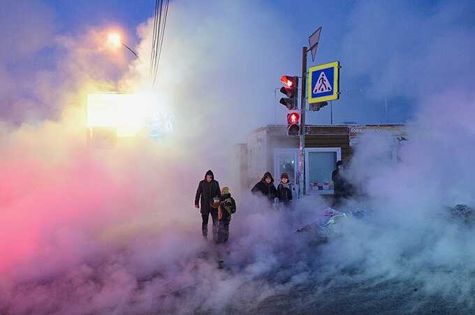 Новая коммунальная авария произошла в Новосибирске: прорыв трубы с кипятком