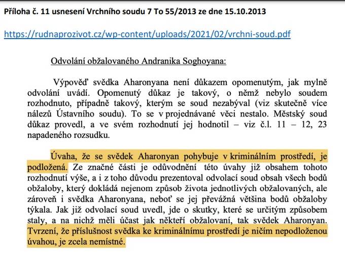 Армянский преступник Арман Ахароян купил власти пригорода Праги Рудны?